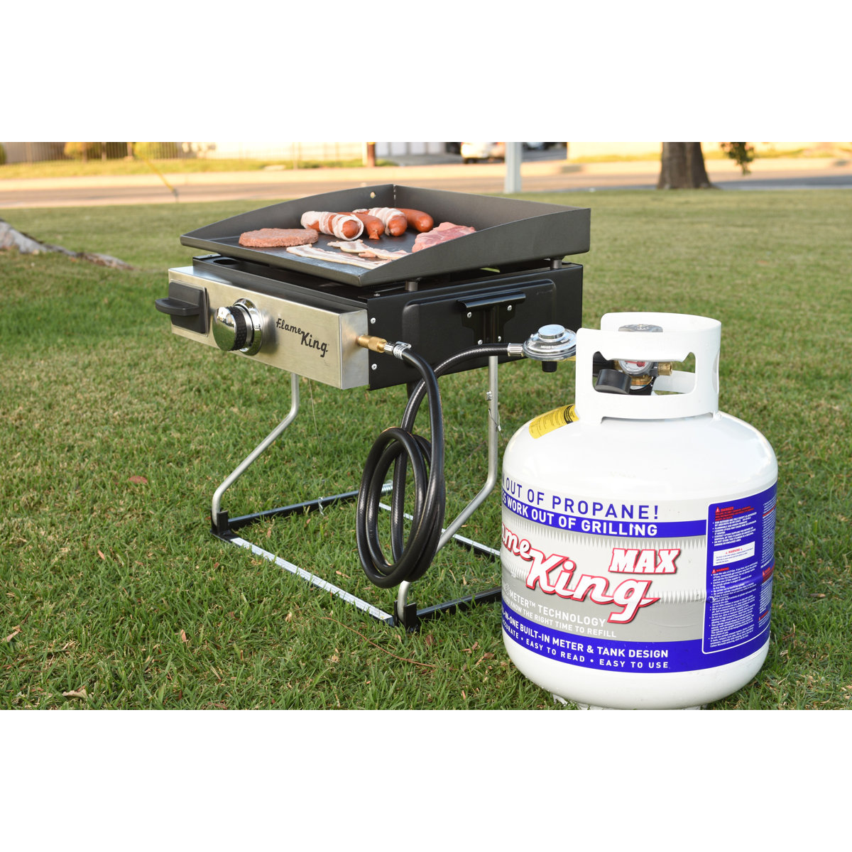 40-lb Empty Propane Tank Cylinder – With OPD Valve – DOT/UL Listed – Steel